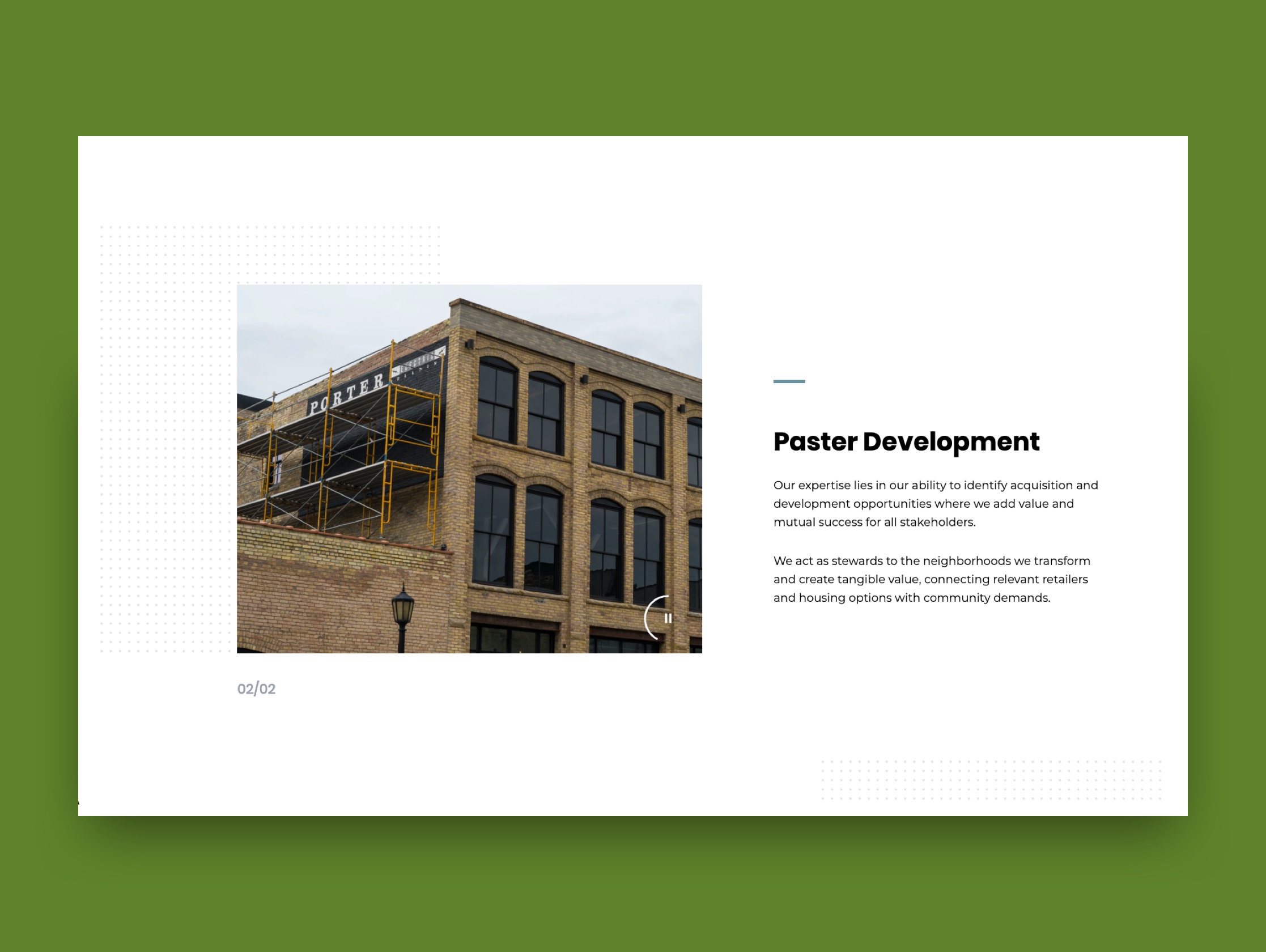 Paster Website 2