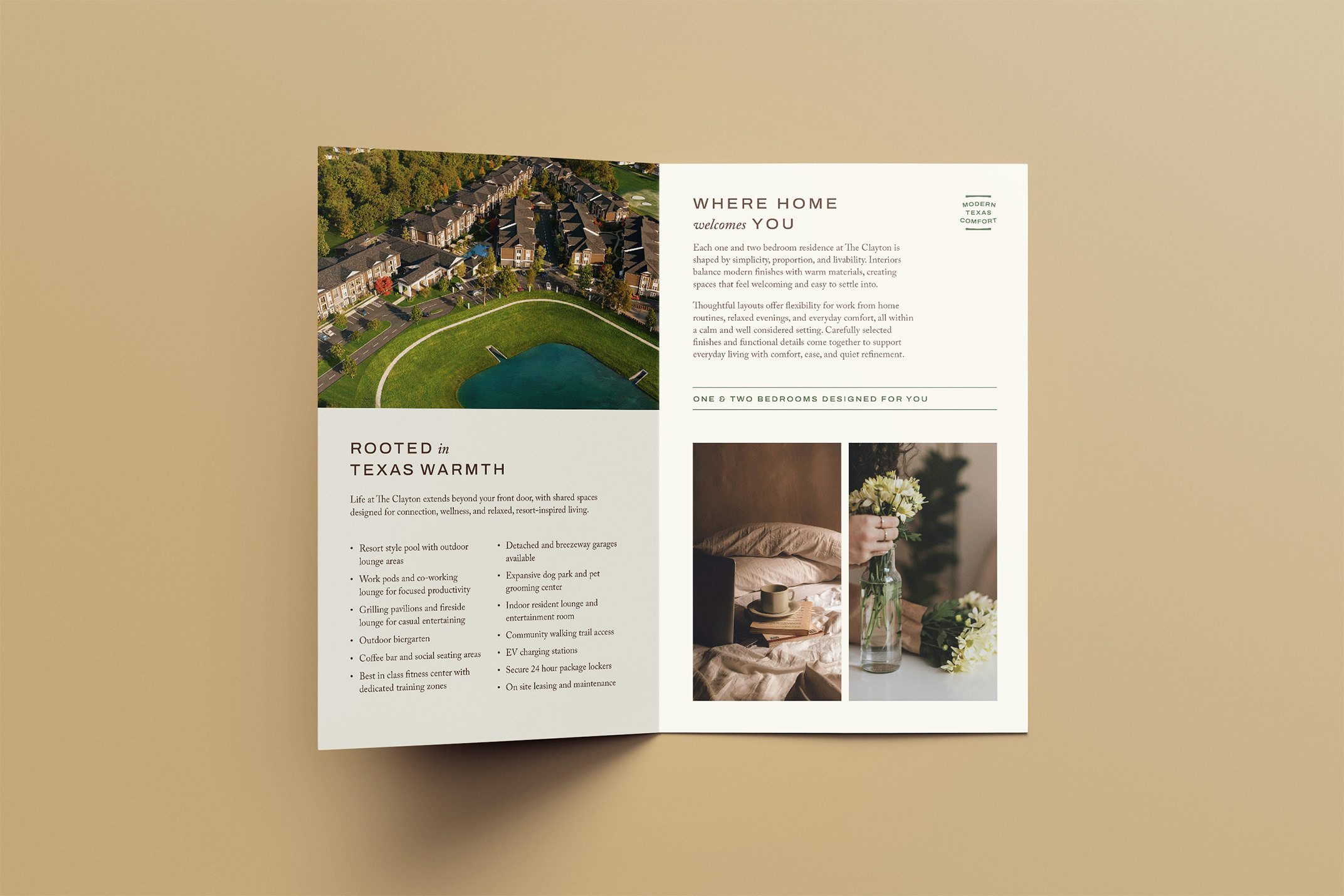The clayton US Half Fold Brochure inside web