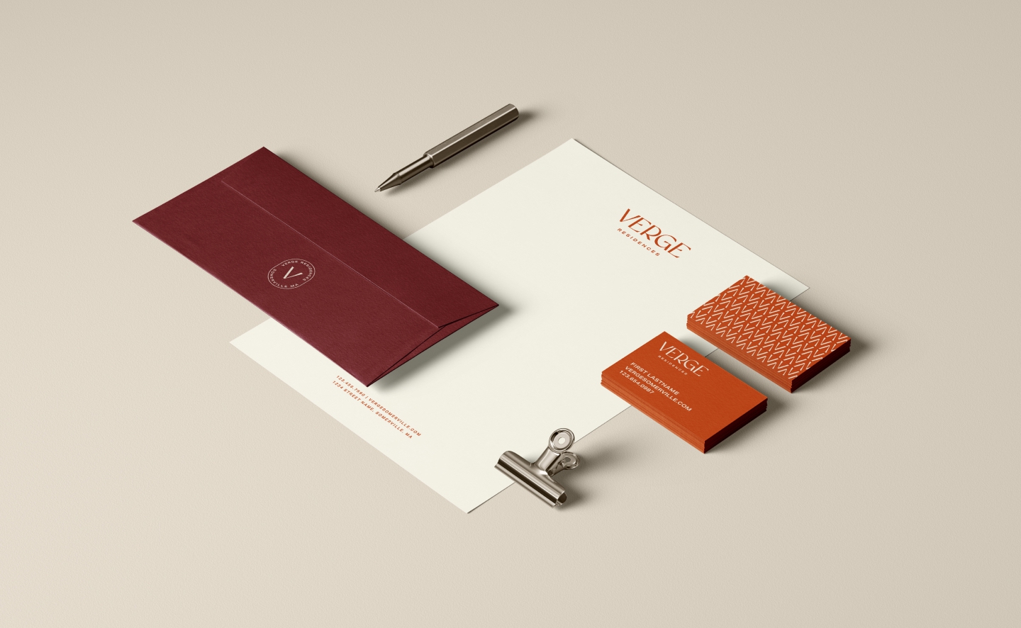 Verge stationery